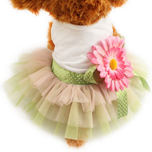 Load image into Gallery viewer, Flowered Dog Dress