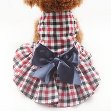 Load image into Gallery viewer, Plaid Dog Dress