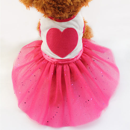Hearted Dog Dress