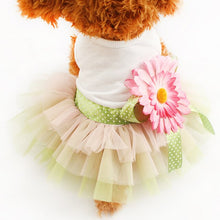 Load image into Gallery viewer, Flowered Dog Dress