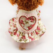 Load image into Gallery viewer, Floral Pattern Dog Dress