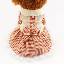 Load image into Gallery viewer, Plaid Dog Dress