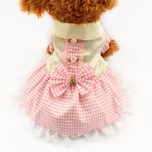 Load image into Gallery viewer, Plaid Dog Dress