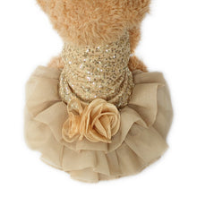 Load image into Gallery viewer, Flower Design Dog Dress