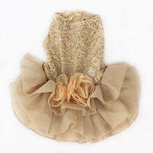 Load image into Gallery viewer, Flower Design Dog Dress