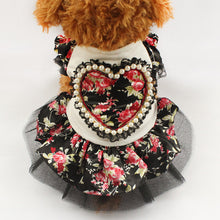 Load image into Gallery viewer, Floral Pattern Dog Dress