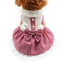 Load image into Gallery viewer, Plaid Dog Dress